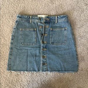 Jean skirt